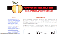 Desktop Screenshot of gravitationlab.com